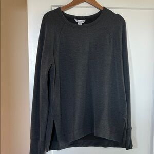 Athleta Women's Charcoal Gray Sweatshirt